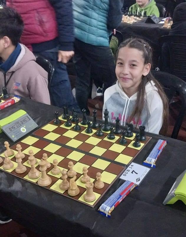 Martina Pérez - Campeona Entrerriana SUB-14